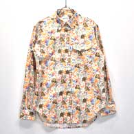 ENGINEERED GARMENTS 【Workaday】BD Shirt(Marmaid Print) 