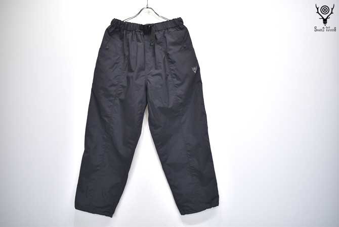 South2 West8 Belted Center Seam Pant（Nylon Taffeta/Acrvlic Coatina）