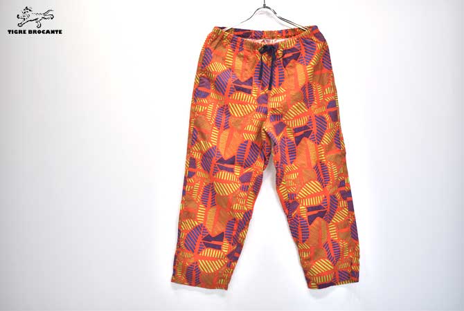 TIGRE BROCANTE Tagosaku Pants (Baimai Code Stripe)