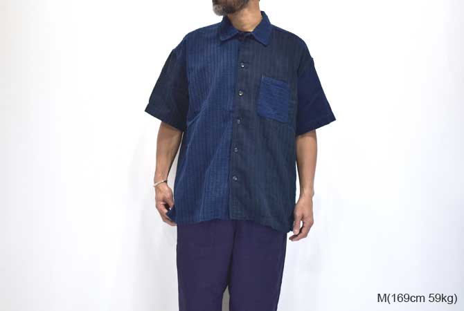 TIGRE BROCANTE Venice Beach S/S Shirt(Indigo Jq Mix) 