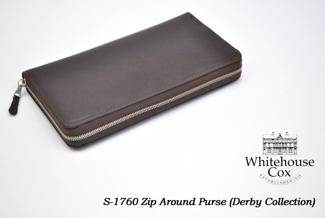 Whitehouse Cox 【Derby Collection】S-1760 Zip Around Purse